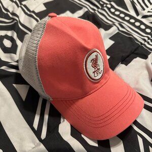 Pink and White Liverpool Football Club Trucker Hat
